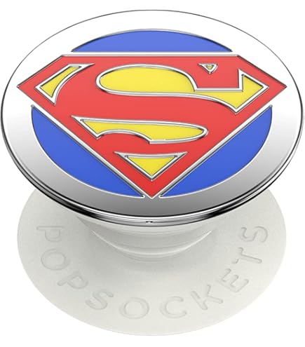 PopGrip PopSockets - Support & Grip Amovible Pour Téléphone - Design Wonder Woman Émaillé