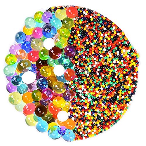 Upsky 3000x Clear Water Perlen Pflanze Blume Crystal Boden Vase Hochzeit Dekoration-colour mixture - 3