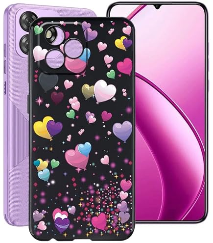 Coque Oukitel WP55/WP55 Pro Avec 2 Verres Trempés - Protection Anti-chocs, Silicone TPU Transparent
