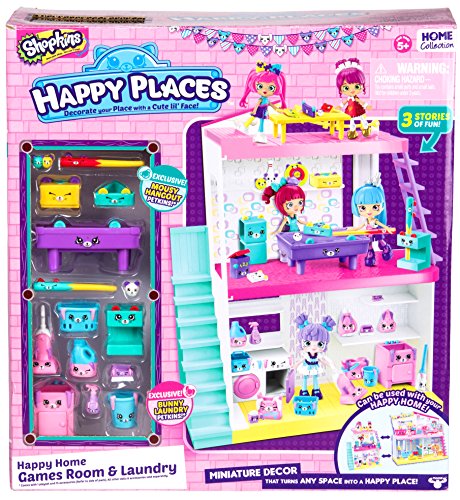 Shopkins Happy Places Happy Homes Games Room and Laundry