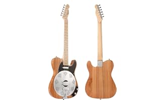 LD MUSOO Musoo Electric Resonator Guitar TL Style