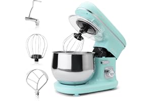 Bomann® Retro köksmaskin för bakning | knådmaskin 5 l | stark 1 100 W motor