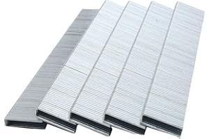 JOVANT 7/32" Narrow Crown Staples (3/4"), Galvanized 1280 Counts for Electric Stapler Staple Gun (one Kinds of Package Box)