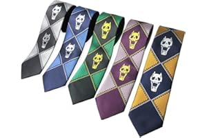 SOOYOOYOO Kira Yoshikage Tie For Cosplay Costume Accessories Christmas Halloween Props [The Ties Are Not Sold Or Created By Kira Yoshikage]