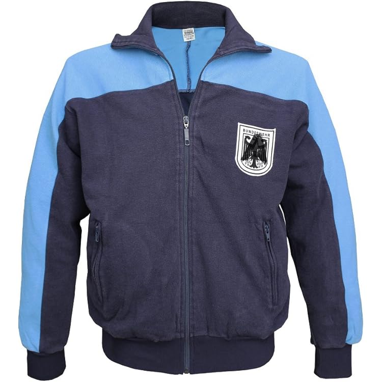 Militär b German Army Training Jacket Blue Used Size 52