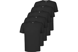 ALPIDEX Funktions T-Shirt Herr 5-pack Andningsbar Kortärmad Träning