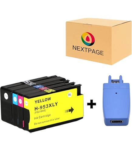 Palmtree 953XL 953 XL Refurbished for HP 953xl Ink Cartridges Multipack for HP Officejet Pro 7720 Ink Cartridges 7740,8710,8720,8725,8715,8730,8740,8210, 8218,8718,8740 Printers