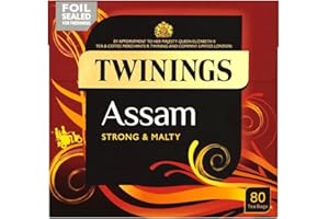 Assam Tè nero inglese tè nero dall'Inghilterra 80 Bustine de tè - Importato da Shestore24