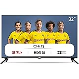 CHiQ 32 zoll (80cm) HD smart TV, L32H7N, prime video, netflix, youtube, triple tuner
