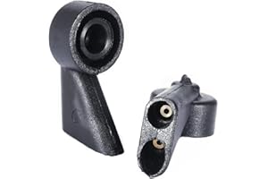 JOYVOX 2-Pack Plastic Rear Windshield Wiper Washer Nozzles, Washer Nozzle Jet Spray, Windscreen Spray Nozzles for A1 A3 A4 A6 Q3