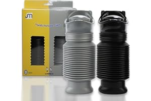 Topcloud Lot de 2 urinoirs rétractables de 750 ml pour homme et femme - Portable - Urinoir d'urgence réutilisable pour camping, voiture, voyage, embouteillage et file d'attente