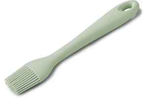 Zeal à pâtisserie en Silicone badigeonner Brosse, Silicone, Vert Sauge, 18.5 x 3.00 x 1.70 cm
