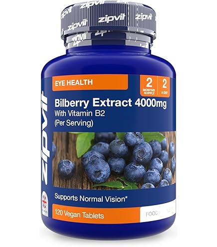 Health4All Bilberry Extract 8,000mg Capsules - 60 Capsules (2 Months), 20mg Anthocyanidins, UK Made Eye Health Supplement