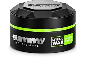 Gummy matt finish | Hårvax med matt avslut | 150 ml | Ingen glans matt hårlera, naturlig texturpasta, långvarig torr look grepp