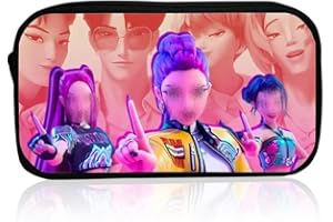 SUJEBKC Kp Trousse à Crayons, Grande Capacité, Adaptée au Rangement de Petits Objets, Convient aussi bien aux Garçons qu’aux Filles (A)