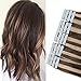 Produktbild Tape Extensions Echthaar -100% Virgin Remy Echthaar Haarverlängerung glatt Schokobraun/Honigblond,55cm-50g (20 stück+10pcs free tapes)