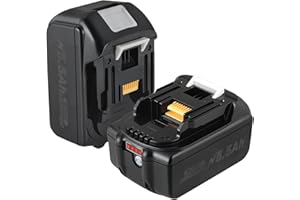 BXOXD Batería de repuesto para Makita (2 unidades, 18 V, 5500 mAh/5,5 Ah, 18 V, BL1860B, BL1855, BL1855B, BL1850, BL1850B, BL1850B, BL1860B, DC18RC, 2 unidades)