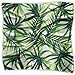 Produktbild Hoklcvd Palm Tree Leaves Printed Square, Silk Scarf Square, Small Handkerchief,Print 100% Silk.