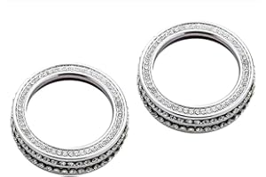 YUWATON Air Conditioner Knob Car Bling Accessories for Mercedes Benz CLA250 GLA250 2014-2019 Rhinestone Decals (for A B Class GLA CLA)