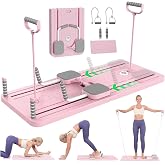 Pilates Aleti &ndash; Zamanlayıcılı, Diren&ccedil; Bantlı &Ccedil;ok Ama&ccedil;lı Egzersiz Tahtası Telefon Tutacaklı