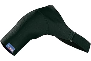 Thuasne - Épaulière de Sport - Traumatismes, États Inflammatoires, Luxation - Tissu Élastique, Coutures Plates - Niveau de Maintien 1/3 - Dispositif Médical CE