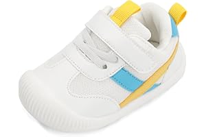 MK MATT KEELY Zapatillas para Bebé Primeros Pasos Zapatos Niño Niña Cuero PU Suela Suave Antideslizante 0-4 años