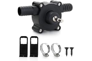 GUIRFLY1N1 Portable Electric Drill Pump for Water and Liquid Transfer, Hand Drill Powered Water Pump Diesels Oil Hand Self-Priming Transfer Pumps Quick Pumping Speed for Home and Outdoor Applications