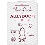 sheepworld Postkarte "Ohne Dich ist alles doof" Nr. 74 : Amazon.de ...