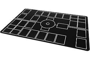 PLAYMATS Tapis de Jeu de Cartes Minimaliste Compatible avec Pokémon TCG - 2 Joueurs