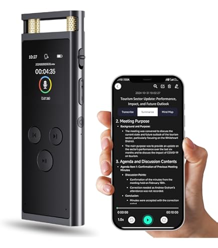 Dictaphone Numérique ZS-300 – Enregistreur Vocal Digital – Neuf