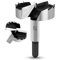 Foret Forstner Professionnel 40mm - Pour Bois, Tige Hexagonale, Trous Plats Sans éclats