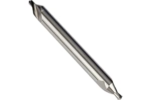 Dormer A242 Foret à centrer HSS-E en acier cobalt haute vitesse avec pilote 118 degrés et cône 60 degrés 3 x 8 mm