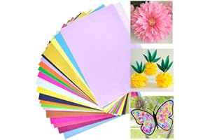 DTYGUIXE 360 Feuilles de Papier de Soie 29*20CM Papier de Soie Emballage Coloré Papier de Soie Cadeau Papier de Soie Pastel 36 Couleurs Papier de Soie pour Emballage Cadeau Mariages Loisirs Créatifs