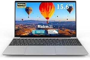 MTWZMM 15.6 Inch Backlit Keyboard Laptop, DDR4 8GB SSD 512GB, Celeron N5095(Up to 2.9GHz), Bluetooth 4.2, WiFi, USB 3.0, Webcam, HDMI, Card Reader, Ultral Light Laptop for Students and Business