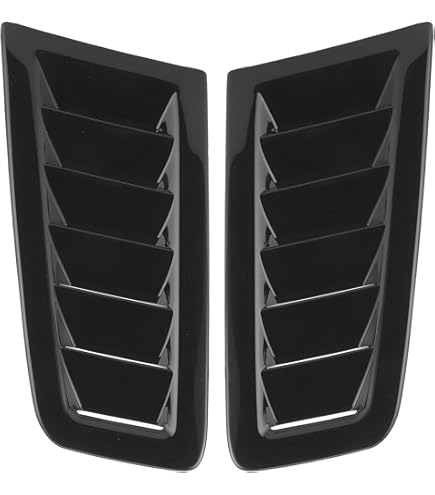 Prese d'aria decorative per cofano dell'auto,prese d'aria decorative per auto in ABS,prese d'aria laterali per auto,adesivi per parafango generali,Prese d'aria universali per le parti del cofano