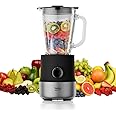 Beko Jug Blender Tbn 81808 Bx | Table 800 W Motor Power 1.75 L Capacity Glass Variable Speed Setting Pulse Function Anti-Slip Base 4 Wings Stainless Steel Serrated Blades