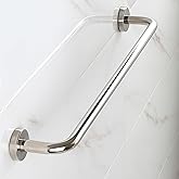 Tutunma Barı 19 &Ccedil;ap 50 cm Paslanmaz Metal Krom Duvar Tipi Banyo ve WC Destek Tutamağı