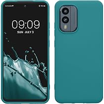 Folmecket Hülle Für Nokia X30 – Karbonfaser-Optik, Stoßdämpfend, TPU (schwarz, 6,43 Zoll)
