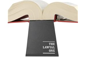 ‎LAWYAL ONE The LAWYAL ONE Habersack Ständer Stütze Buchstütze Sartorius & Ziegler Tremel inkl. Anti-Rutsch-System Mit Gummilippe, Leichte Stabile Aluminium halter