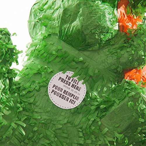 PINATA-SET: Pinata Süßer T-Rex Dino + Schläger + Maske + Trolli Süßigkeiten-Füllung + Konfetti – PARTYMARTY GMBH® - 5