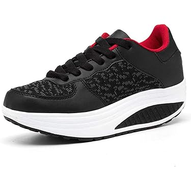 Scarpe Casual Da Donna Alla Moda Con Plateau Stringate Sneakers Traspiranti Slip-on Da Donna Scarpe Sportive Comode Da Passeggio Scarpe Da Jogging Da Donna All'aperto Palestra Scarpe Da Fitness Scarpe - Foto 8