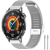 Rongep Huawei ile Uyumlu 22mm Milano Loop Kordon GT6/GT6 Pro/GT5/GT5 Pro/GT4/GT3/GT3 Pro/GT2/GT2 Pro 46mm i&ccedil;in Nefes Alan GT6