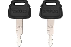 df quality Schlüssel K250 Universalschlüssel Baumaschinenschlüssel für Kobelco New Holland Bagger Radlader Starterschlüssel Zündstarterschlüssel Canycom Dumper (2)