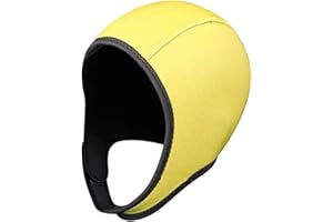 Aymzbd Surfing Hooded Diving Cap 3mm Neoprene Thermal Swimming Cap for Canoeing