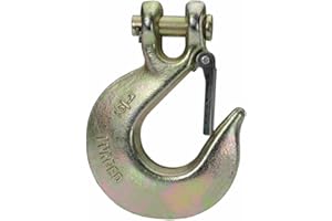 Noryb Large Heavy Duty Winch Rope Wire Clevis Hook 1/2" Pin for Winches upto 20000lb