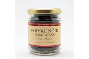 Aube-Gourmet Poivre noir de Sarawak en verrine de 100g