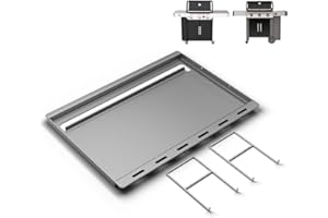 GFTIME 66 x 47,8 cm Plancha 7599 do Weber Genesis II i LX 300 serii E310 S310 E310 E315 S315 E320 S320 płyta antyadhezyjna do Weber Genesis II 66095 1 sztuka