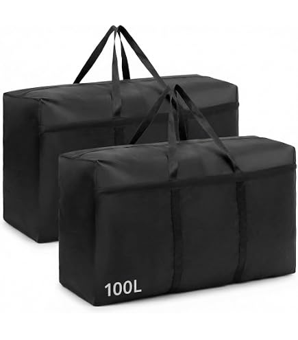 Sac De Rangement Super Grand 180L - Sac Oxford 600D Imperméable Avec Poignées Renforcées