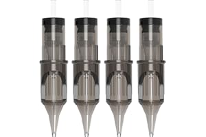 TATELF 20cartuchos de tatuaje agujas desechables profesionales 1203RL estándar Round Liner para accesorios de tatuaje, cartuchos de máquina