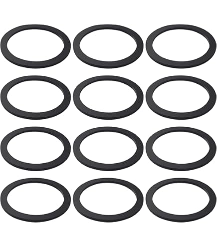 KKM Platte afdichtingsset 1 1/2 inch, 25 stuks, afdichting van NBR